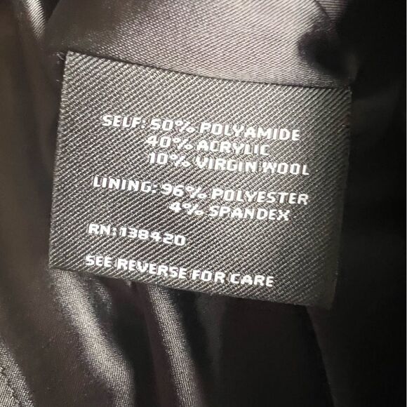 Carlisle Knit Dress Black Cream Paisley Long Sleeve Size 12 Classic Modest Chic - Picture 6 of 9